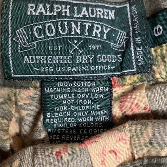 Vintage Ralph Lauren Country Dry Goods Prairie Cottagecore Floral Skirt Size 6 - Picture 2 of 7